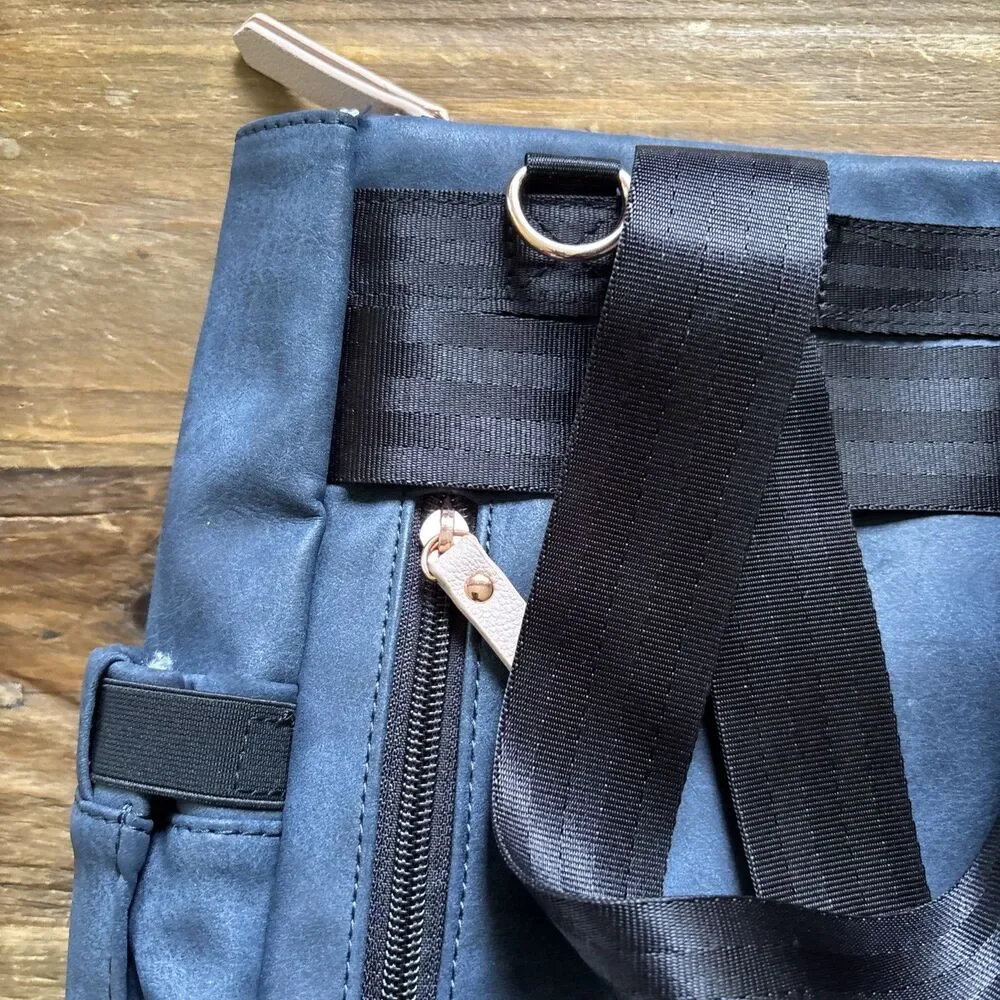 Petunia Pickle Bottom Pivot Backpack | Convertible 90s SoHo Designer Vegan EUC